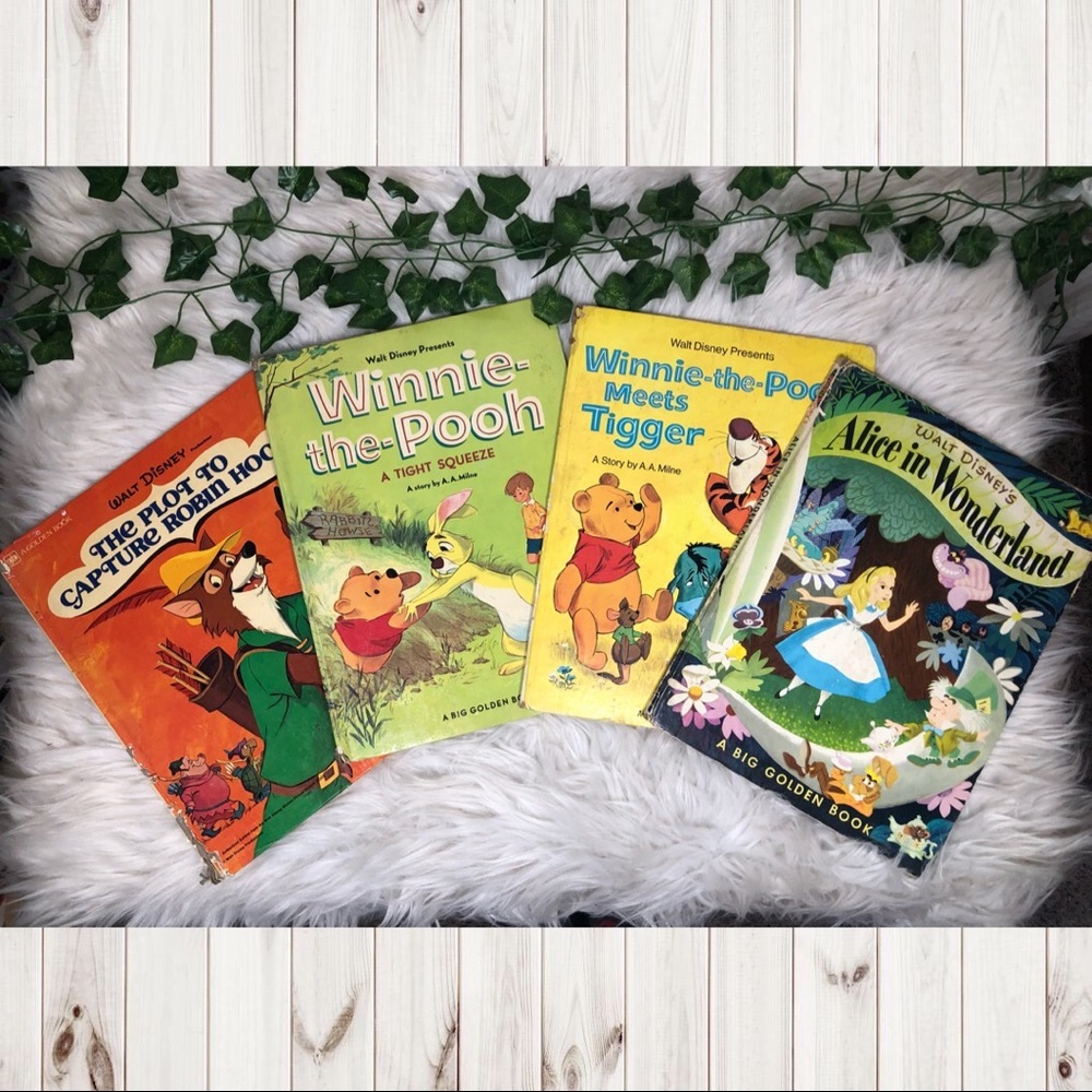🔴VINTAGE Disney Children's Book Bundle🔴